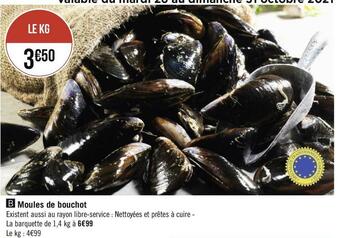 Moules de bouchot
