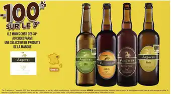 Géant Casino Ardwen bon plan sur une sélection de produits de la marque ardwen offre