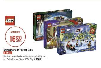 Géant Casino Lego calendriers de l’avent offre