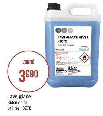 Géant Casino Lave glace offre