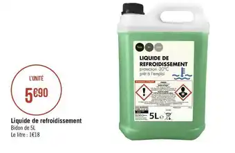 Liquide de refroidissement