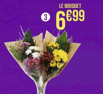 Géant Casino Bouquet gerbe toussaint offre