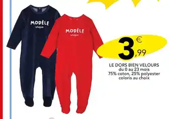 Stokomani LE DORS BIEN VELOURS offre