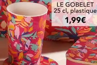 Stokomani LE GOBELET offre