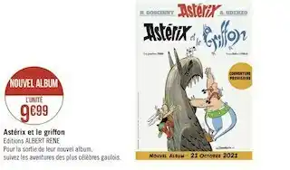 Géant Casino Astérix et le griffon offre