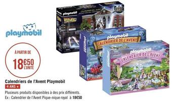 Playmobil calendriers de l’avent playmobil