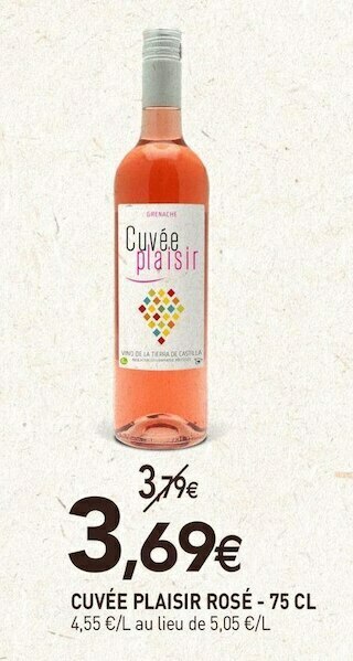 Cuvée plaisir rosé