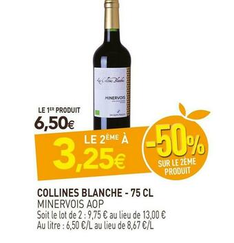 naturéO Collines blanche offre