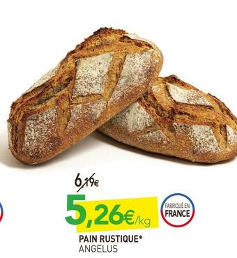 naturéO Angelus pain rustique offre