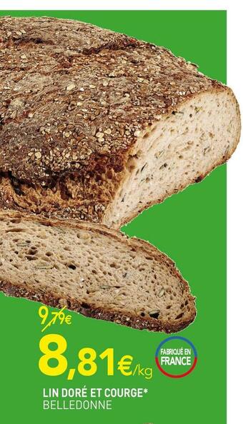 naturéO Belledonne lin doré et courge offre