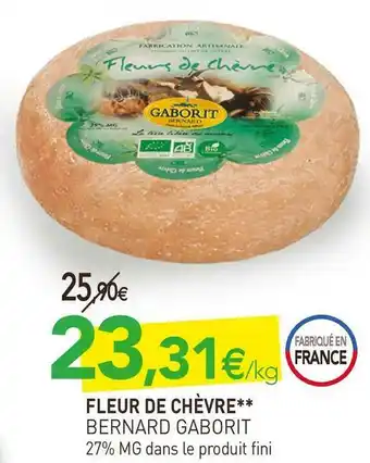 naturéO Bernard gaborit fleur de chèvre offre