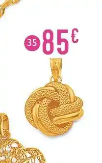 E.Leclerc pendentif, or jaune 1,02 g offre