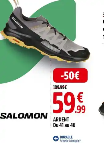 Intersport SALOMON ARDENT Du 41 au 46 offre