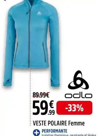 Intersport VESTE POLAIRE Femme offre