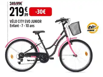 Intersport VÉLO CITY EVO JUNIOR offre