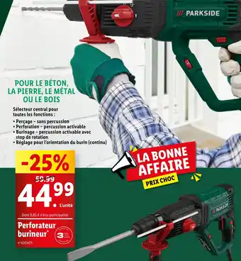 Lidl Perforateur burineur* offre