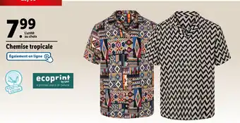 Lidl Chemise tropicale offre