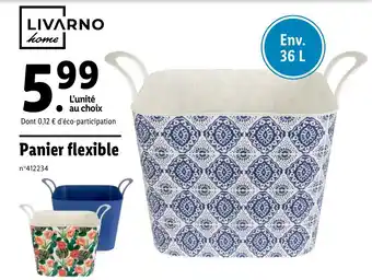 Lidl Panier flexible offre