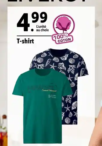 Lidl T-shirt offre