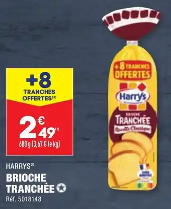 ALDI BRIOCHE TRANCHÉE ✪ offre