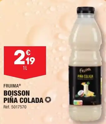 ALDI FRUIMA® BOISSON PIÑA COLADA ✪ offre