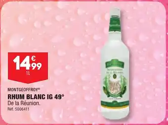 ALDI RHUM BLANC IG 49° offre