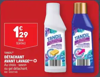 ALDI DÉTACHANT AVANT LAVAGE offre