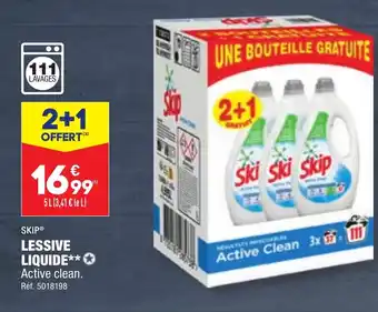 ALDI LESSIVE LIQUIDE offre