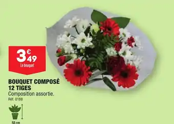 ALDI BOUQUET COMPOSÉ 12 TIGES offre