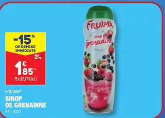 ALDI SIROP DE GRENADINE offre