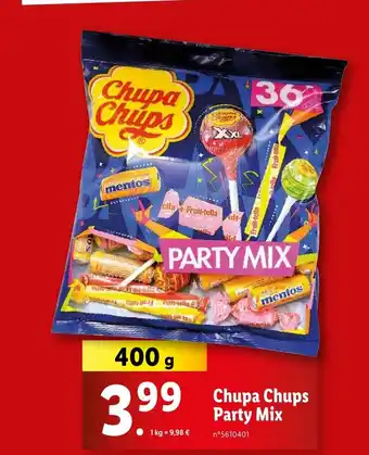 Lidl Chupa Chups Party Mix offre