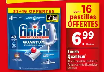 Lidl Finish Quantum* offre