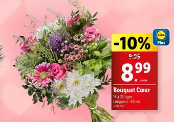 Lidl Bouquet Cœur offre