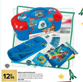 Carrefour Boîte à Outils Pat Patrouille offre