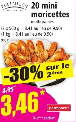 20 mini moricettes