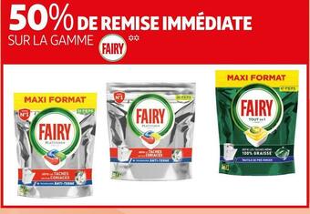 Auchan Fairy bon plan sur la gamme fairy offre
