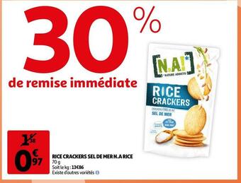 N.a crackers rice