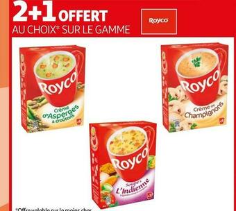 Auchan Royco bon plan sur la gamme des produits de la marque royco offre