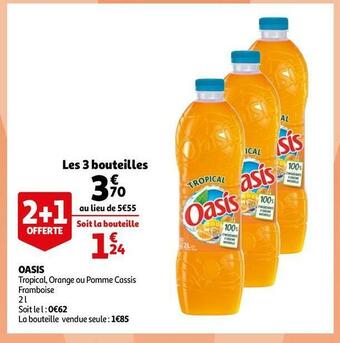 Auchan Oasis oasis offre