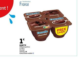 Auchan Danette danette offre