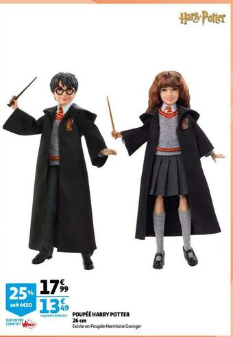 Auchan Harry potter poupéé 26 cm offre