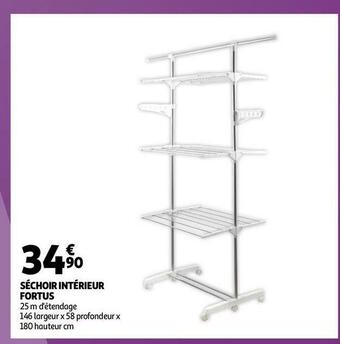 Auchan Fortus séchoir intérieur offre