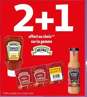 Heinz bon plan sur la gamme heinz