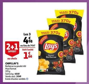 Auchan Lay's chips offre