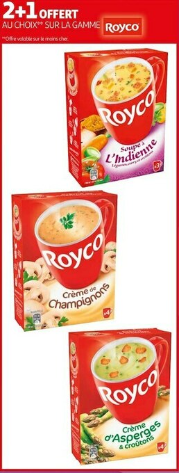 Royco bon plan sur la gamme royco