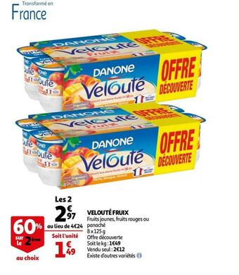 Velouté fruix velouté fruix