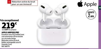 Auchan Apple apple airpods pro offre