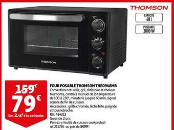 Auchan Thomson four posable the0948mb offre