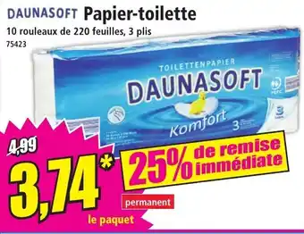 Norma DAUNASOFT Papier-toilette offre