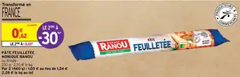 Intermarché Hyper PÂTE FEUILLETÉE MONIQUE RANOU offre